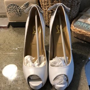 Christian Louboutins wedding heels